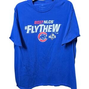 Chicago Cubs Fanatics 2017 League Championship Series Delayed Steal T Shirt XL